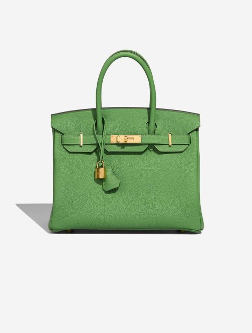 Hermès Birkin 30 Togo Vert Yucca Front | Verkaufen Sie Ihre Designer-Tasche