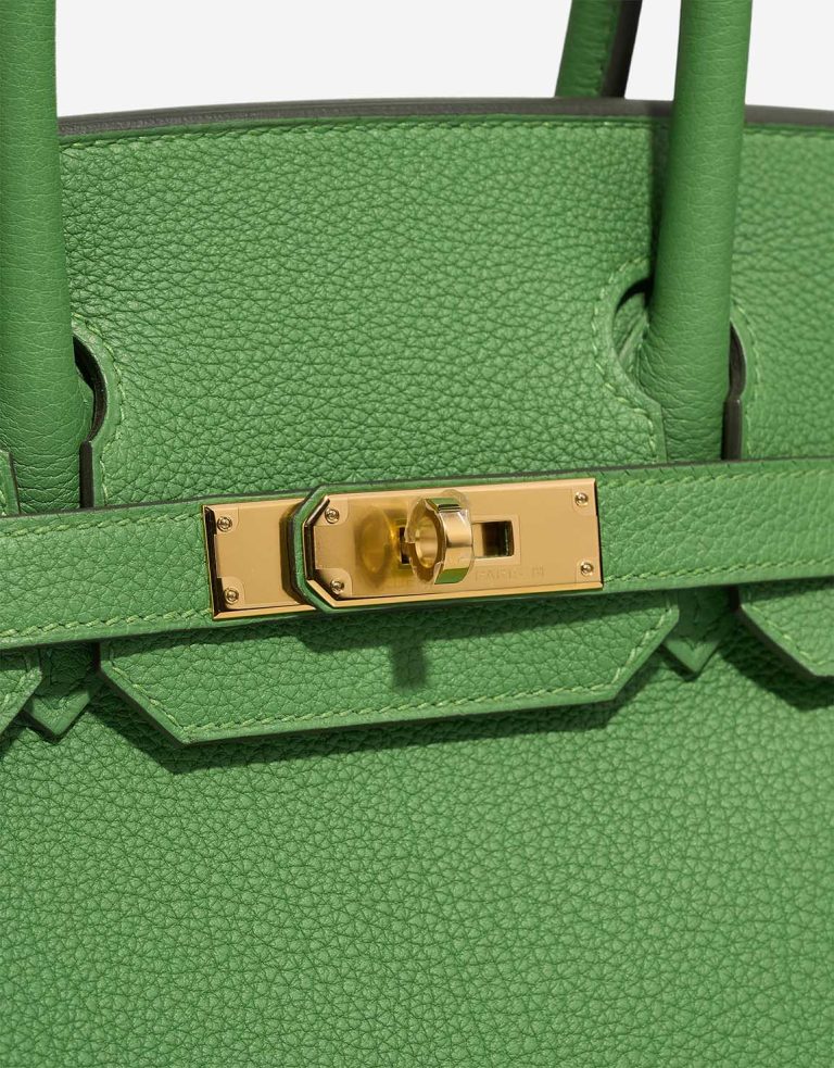 Hermès Birkin 30 Togo Vert Yucca Closing System | Sell your designer bag