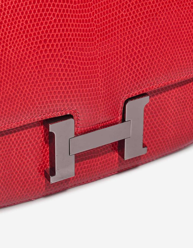 Hermès Constance 18 Salvator Lizard Rouge Exotique Closing System | Sell your designer bag