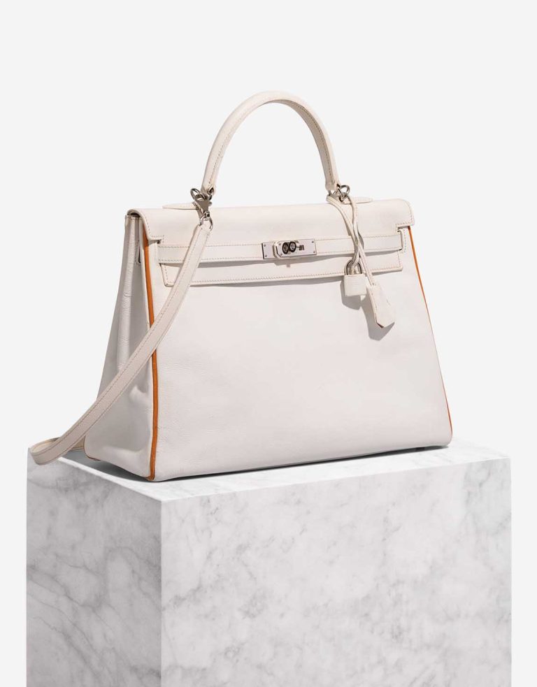 Hermès Kelly 35 Epsom Toffee / White Front | Sell your designer bag