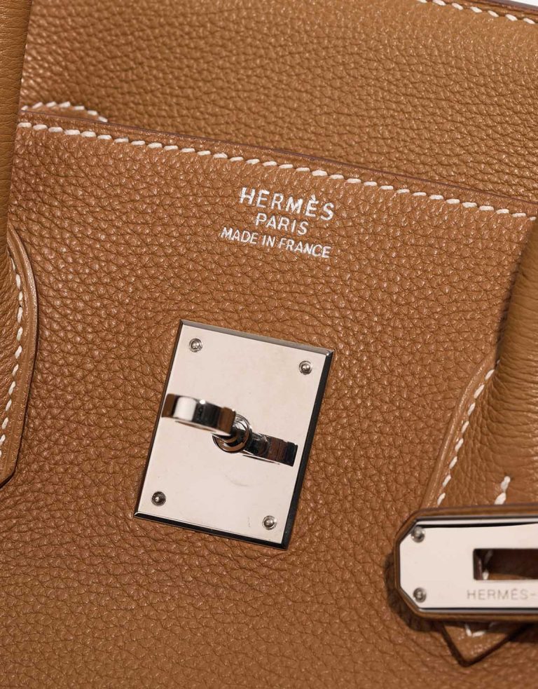 Hermès Birkin 35 Togo Gold Logo | Sell your designer bag