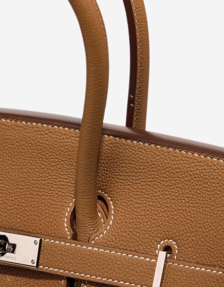 Hermès Birkin 35 Togo Gold Signs of wear | Sell your designer bag