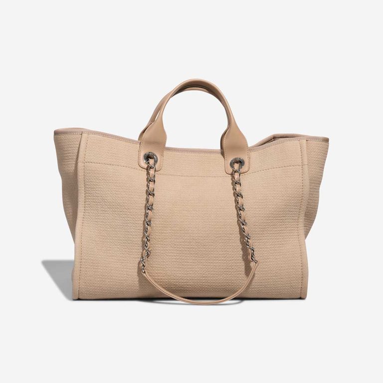 Chanel Deauville Medium Canvas / Lamb Beige | Sell your designer bag