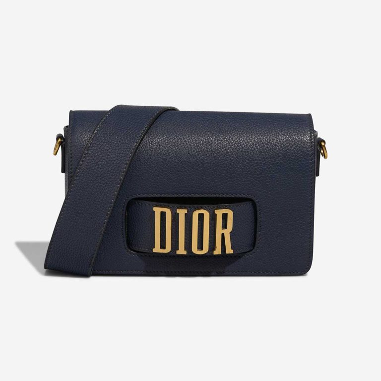 Dior Dio(r)evolution Calf Navy Front | Sell your designer bag