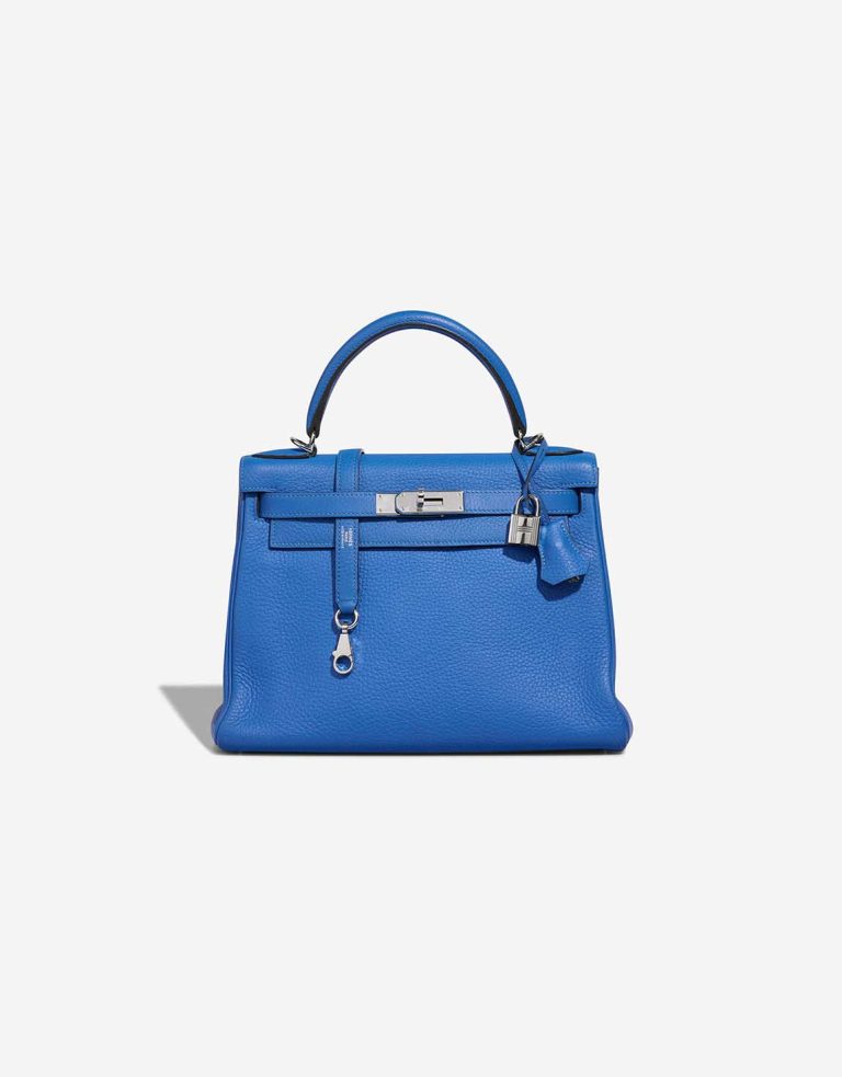 Hermès Kelly 28 Togo Bleu Mykonos Front | Sell your designer bag