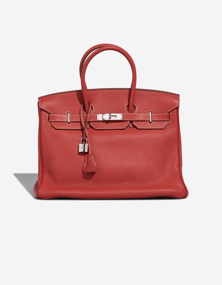 Hermès Birkin 35 Clémence Sanguine Front | Verkaufen Sie Ihre Designertasche