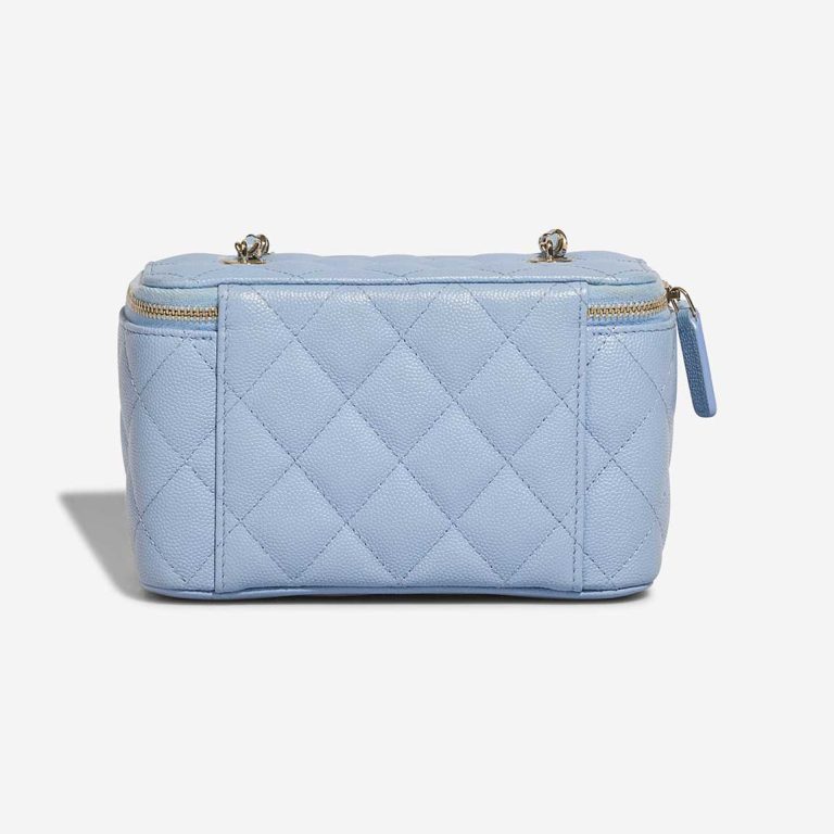 Chanel Vanity Small Caviar-Leder Hellblau | Verkaufen Sie Ihre Designer-Tasche