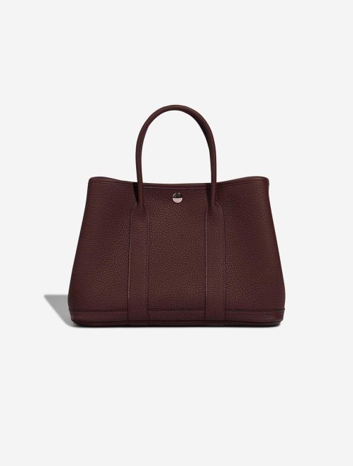 Hermès Garden Party 30 Veau Négonda Rouge Sellier Front | Sell your designer bag