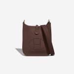 Hermès Evelyne 16 Taurillon Clémence Cacao Front | Sell your designer bag