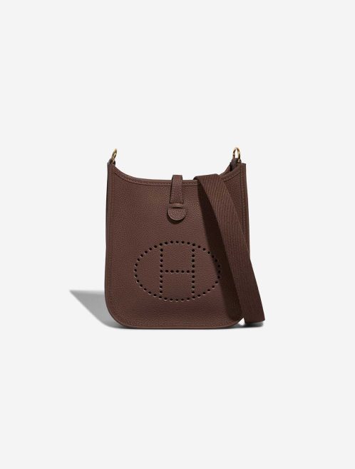 Hermès Evelyne 16 Taurillon Clémence Cacao Front | Sell your designer bag