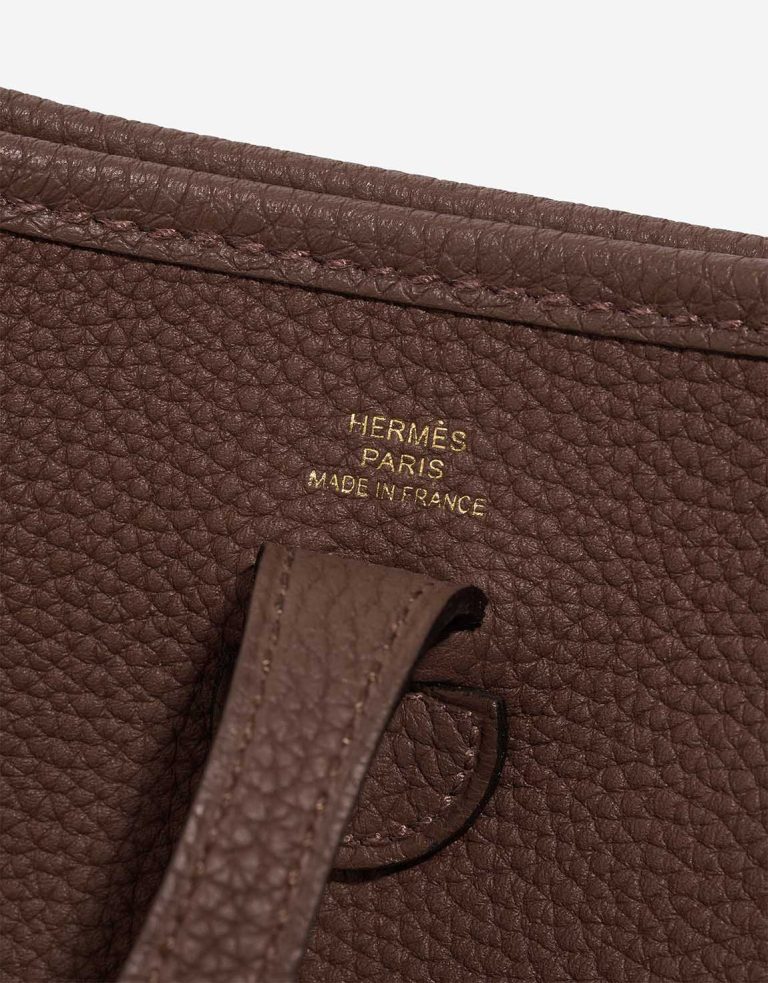 Hermès Evelyne 16 Taurillon Clémence Cacao Logo | Sell your designer bag