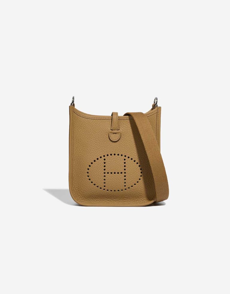 Hermès Evelyne 16 Taurillon Clémence Biscuit Front | Sell your designer bag
