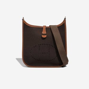 Hermès Evelyne 29 Filzschutz / Barénia Ébène / Naturel Front | Verkaufe deine Designertasche