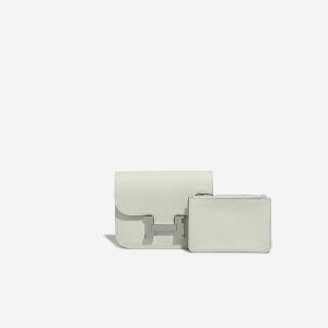 Hermès Constance Slim Wallet Epsom Vert Fizz Front | Sell your designer bag