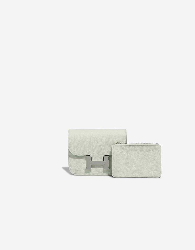 Hermès Constance Slim Wallet Epsom Vert Fizz Front | Sell your designer bag