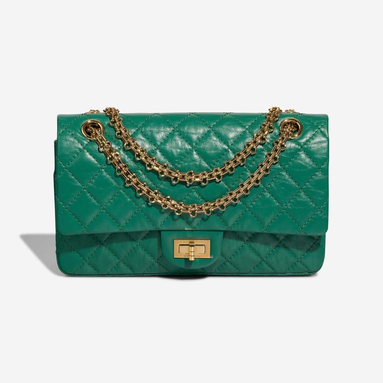 Chanel 2.55 Reissue 225 Aged Calf Green Front | Sell your designer bag