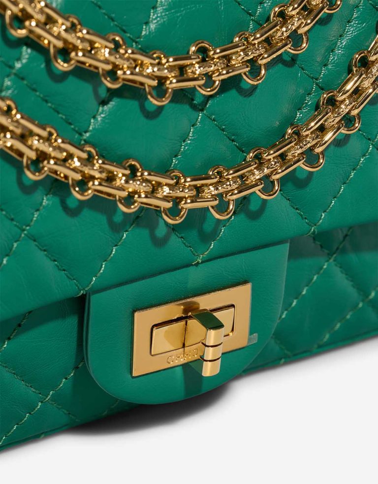 Chanel 2.55 Reissue 225 Aged Calf Green Closing System | Sell your designer bag