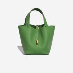 Hermès Picotin 22 Taurillon Clémence Vert Yucca Front | Sell your designer bag