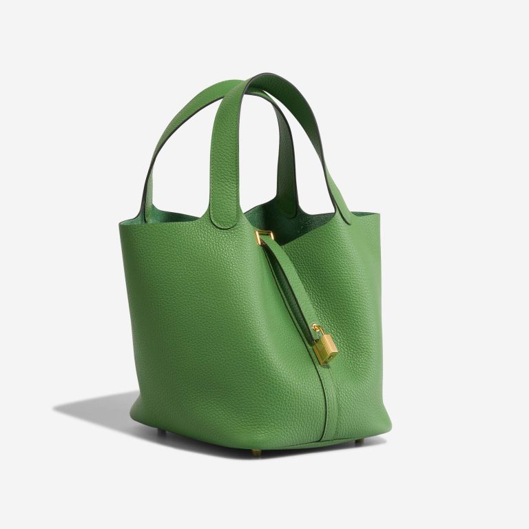 Hermès Picotin 22 Taurillon Clémence Vert Yucca | Vendre votre sac de créateur