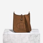 Hermès Evelyne Grizzly 16 Doblis Suede Chamois / Alezan / Gold Front | Sell your designer bag