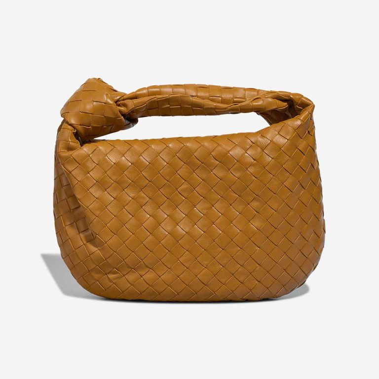 Bottega Veneta Jodie Teen Lamb Camel Front | Sell your designer bag