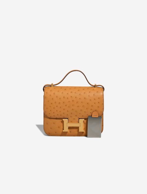 Hermès Constance 18 Straußengold Front | Verkaufen Sie Ihre Designertasche