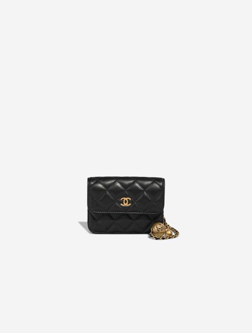 Chanel Timeless Gürteltasche Lammleder Schwarze Front | Verkaufen Sie Ihre Designertasche