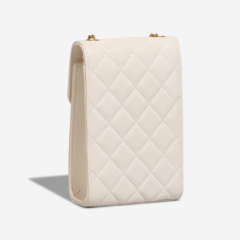 Chanel Porte-Téléphone Agneau Blanc | Vendez votre sac de créateur