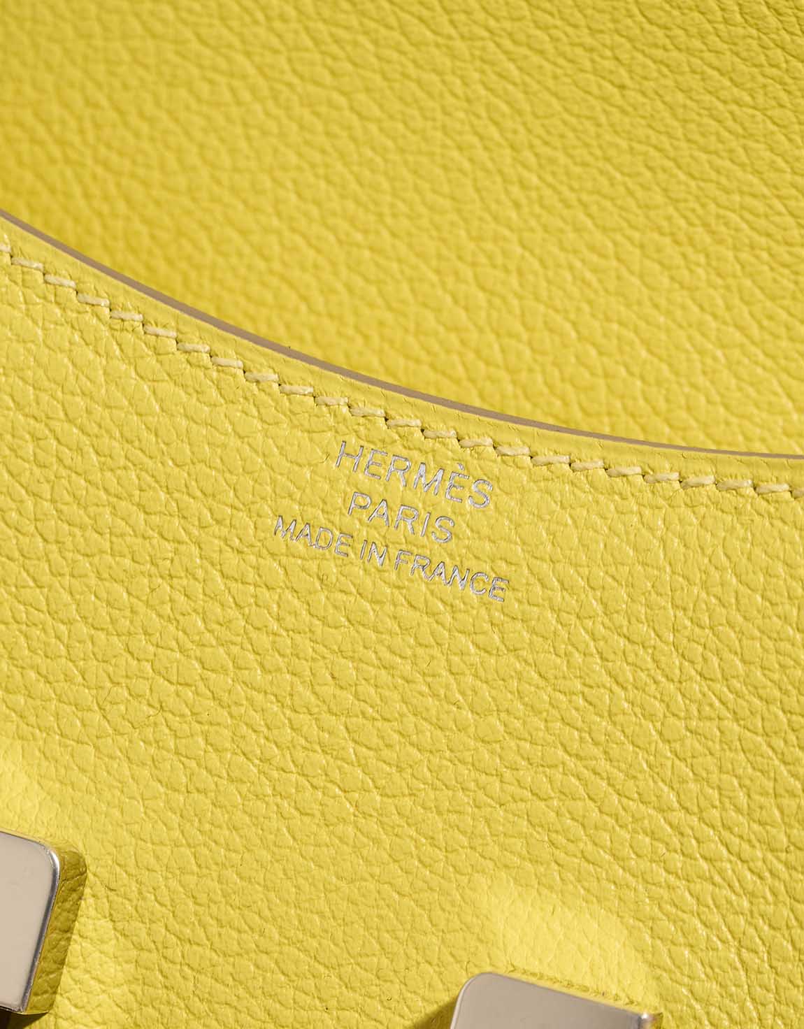Hermès Constance Slim Wallet Evercolor Lime | SACLÀB