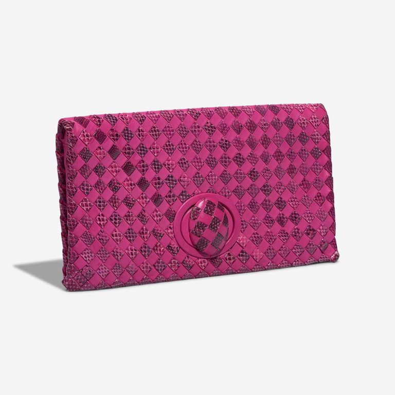 Bottega Veneta Clutch Calf / Python Fuchsia | Sell your designer bag