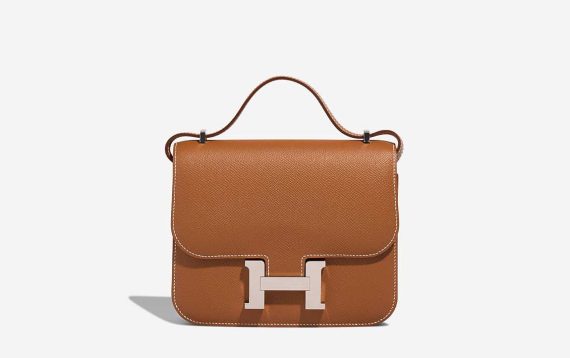 Hermès Constance 18 Epsom Gold Front | Verkaufen Sie Ihre Designer-Tasche