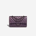 Chanel Timeless Medium Lamb Iridescent Violet Front | Sell your designer bag