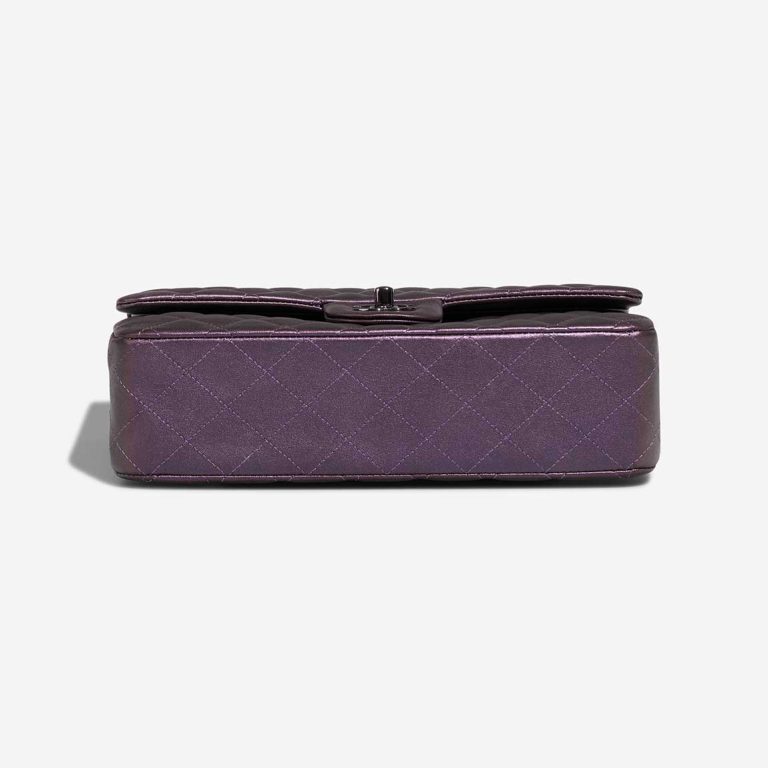 Chanel Timeless Mittel Lammleder Schillerndes Violett | Verkaufen Sie Ihre Designertasche