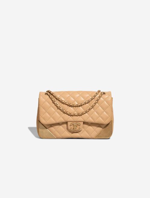 Chanel Timeless Medium Lamb Beige Front | Sell your designer bag