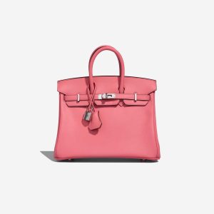 Hermès Birkin 25 Swift Rose Azalée Front | Sell your designer bag