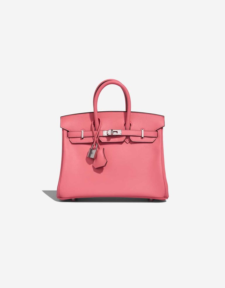 Hermès Birkin 25 Swift Rose Azalée Front | Sell your designer bag