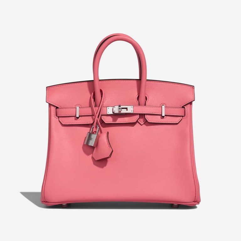 Hermès Birkin 25 Swift Rose Azalée Front | Sell your designer bag