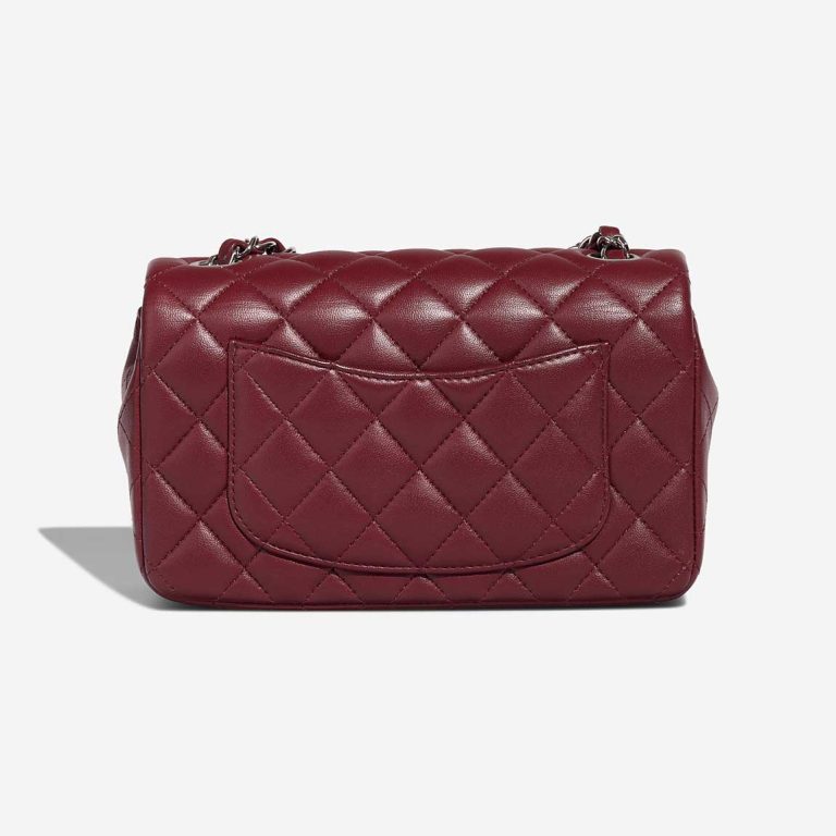 Chanel Timeless Mini Rectangular Lamb Burgundy | Sell your designer bag