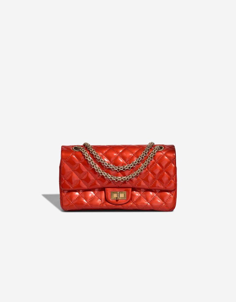 Chanel 2.55 Reissue 225 Patent Red Front | Verkaufen Sie Ihre Designer-Tasche