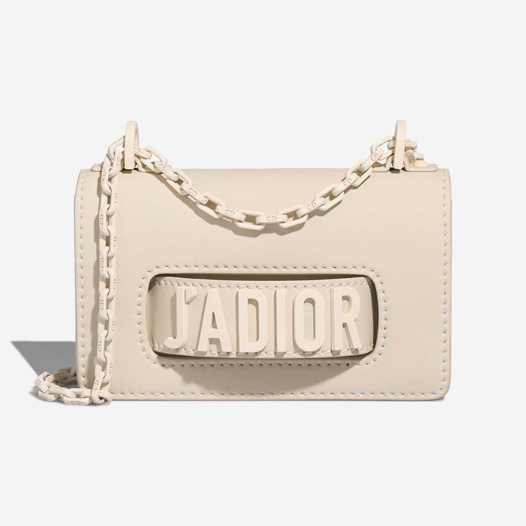 Dior J'Adior Mini Calf Off White Front | Sell your designer bag