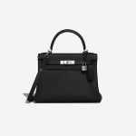 Hermès Kelly 28 Togo Black Front | Vendez votre sac de créateur