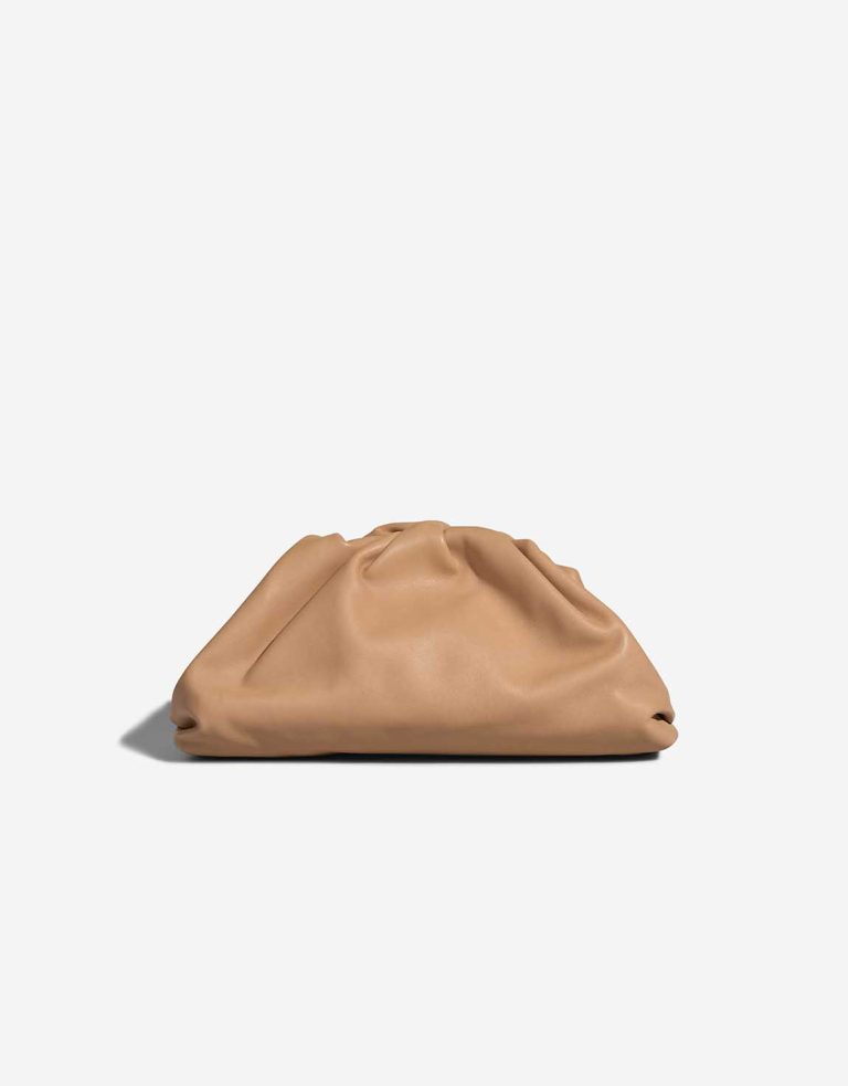 Bottega Veneta Pouch Small Calf Nude Front | Sell your designer bag