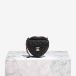 Chanel Timeless Heart Small Lamb Black Front | Sell your designer bag