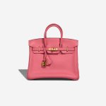 Hermès Birkin 25 Swift Rose Azalée Front | Verkaufen Sie Ihre Designer-Tasche