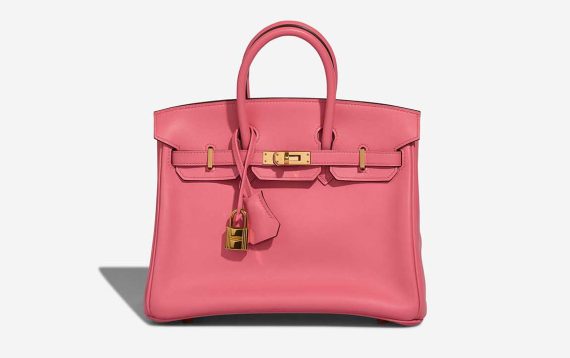 Hermès Birkin 25 Swift Rose Azalée Front | Sell your designer bag