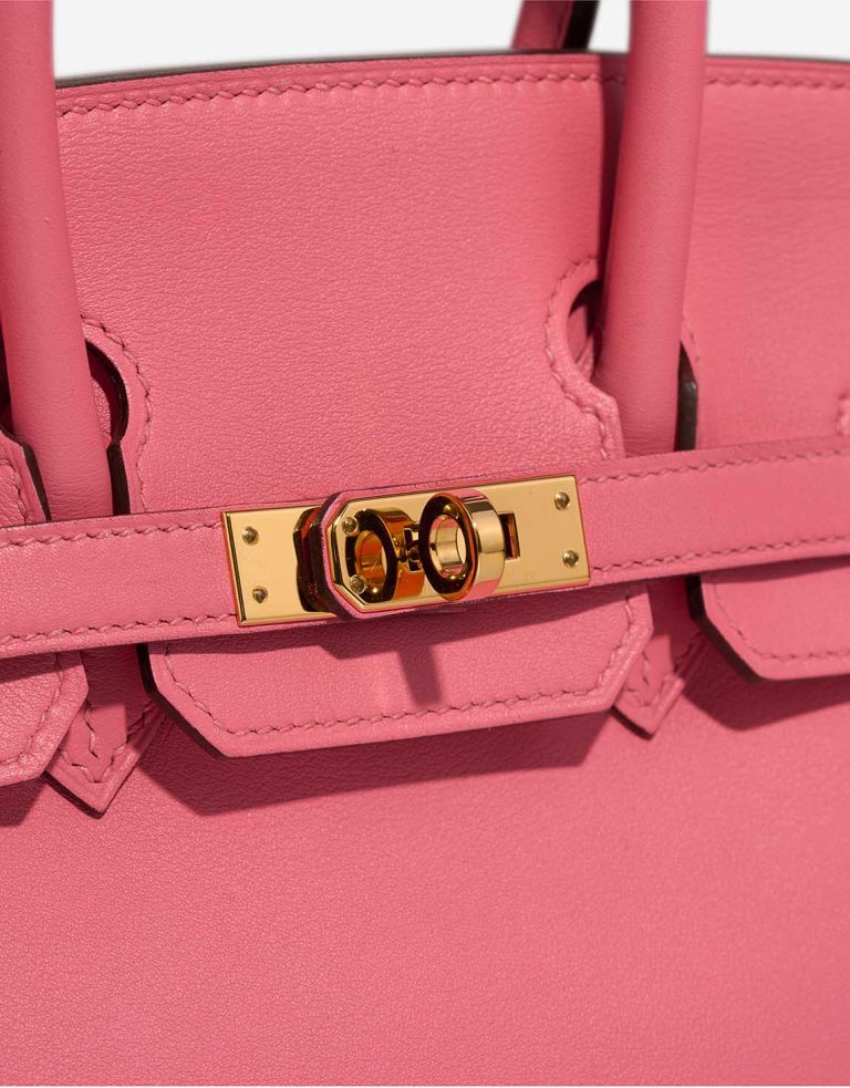 Hermès Birkin 25 Swift Rose Azalée Système de fermeture | Vendez votre sac de créateur