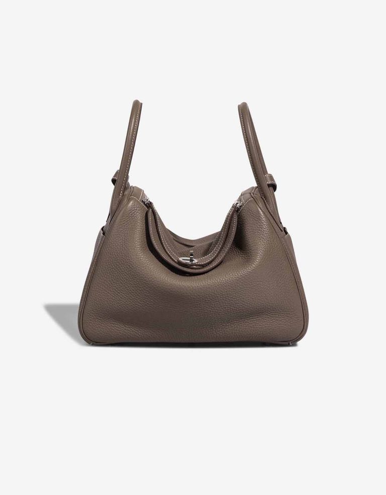 Hermès Lindy 30 Clémence Étoupe Front | Sell your designer bag