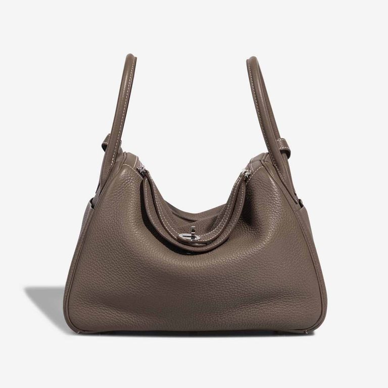 Hermès Lindy 30 Clémence Étoupe Front | Vendre votre sac de créateur