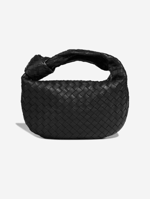 Bottega Veneta Jodie Teen Lamb Black Front | Sell your designer bag