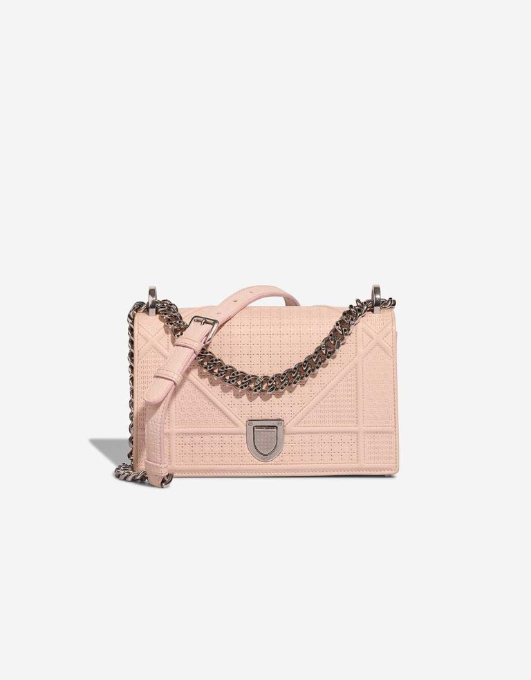 Dior Diorama Small Patent Light Pink Front | Sell your designer bag